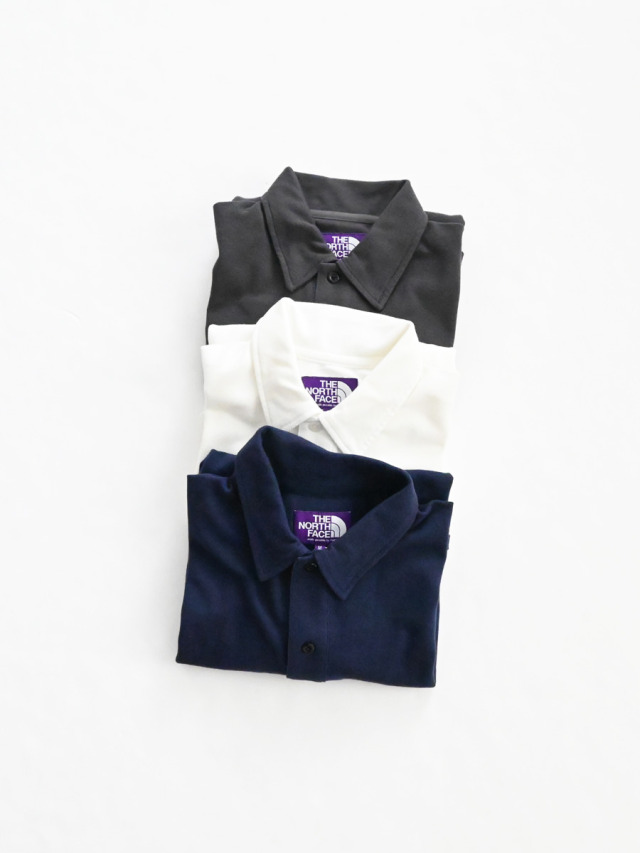 THE NORTH FACE PURPLE LABEL Moss Stitch Field Big Polo