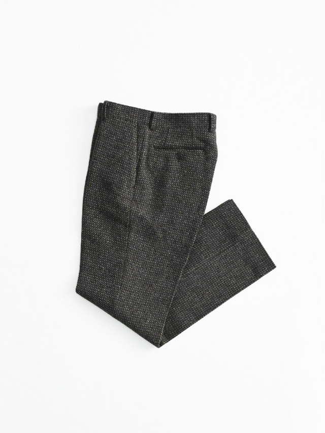 パンツ AURALEE SILK SUMMER TWEED SLACKS AURALEE】 LINEN SILK TWEED BLOUSON /TROPICAL WOOL KID MOHAIR