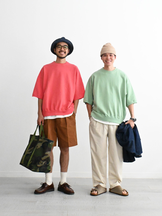 maillot (マイヨ)　Half Sleeve Big Trainer (ハーフスリーブ・スウェット) MAS-25113 -ナイモノねだり