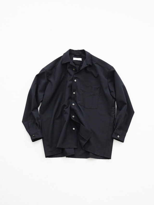 PERS PROJECTS (パースプロジェクト)　OLIVER L/S WD FIT SHIRTS “Solid”