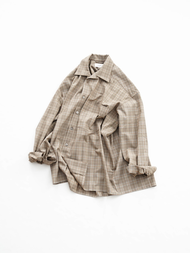 PERS PROJECTS (パースプロジェクト)　OLIVER L/S WD FIT SHIRTS “Check”