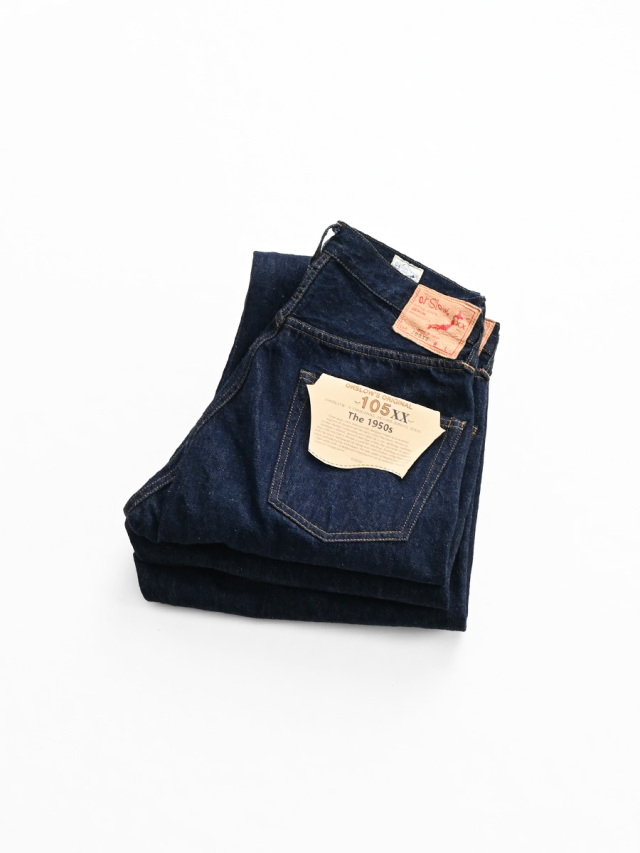 orSlow (オアスロウ) 105XX THE 1950S SELVEDGE DENIM ONE WASH -ナイモノねだり
