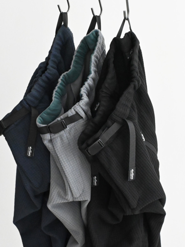 WILD THINGS (ワイルドシングス)　グリッドフリースパンツ