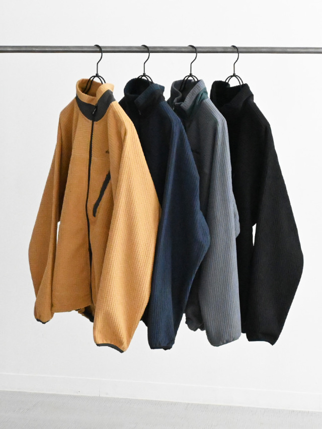 WILD THINGS (ワイルドシングス) グリッドフリースジャケット