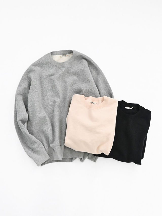 AURALEE (オーラリー)　SMOOTH SOFT BD SWEAT P/O