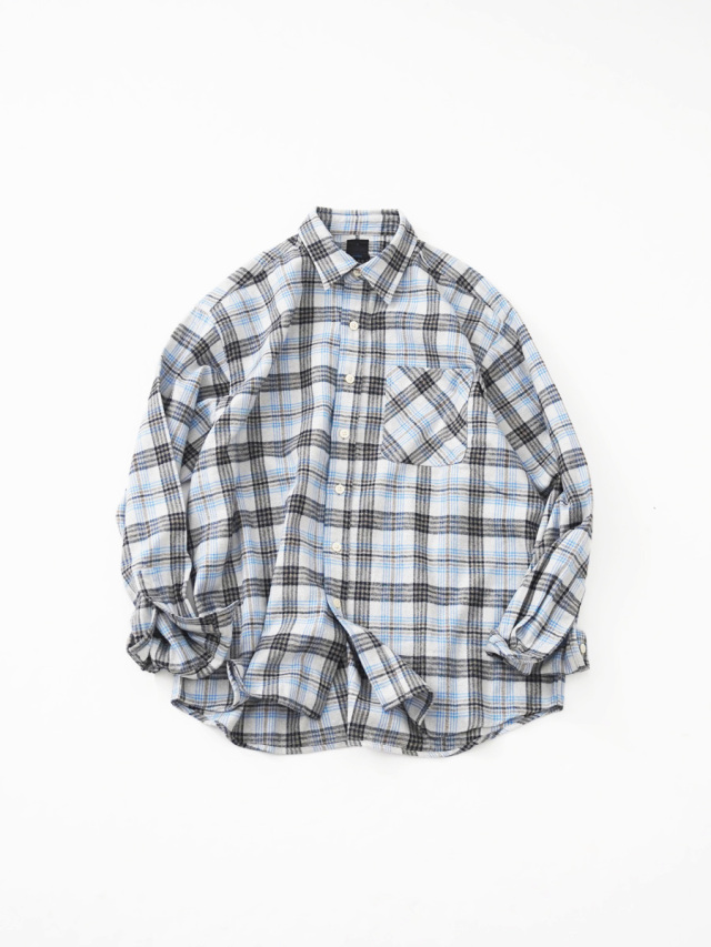 maillot (マイヨ)　Flannel Check Shirt (フランネルチェックシャツ) MAS-25290 - ナイモノねだり