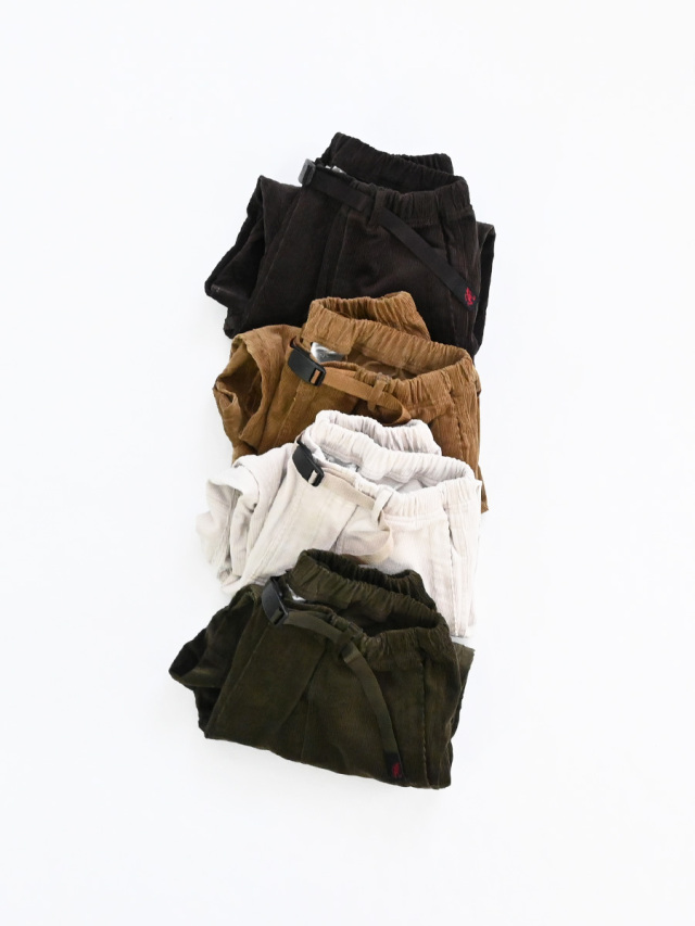 GRAMICCI (グラミチ)　コーデュロイルーズテーパードリッジパンツ