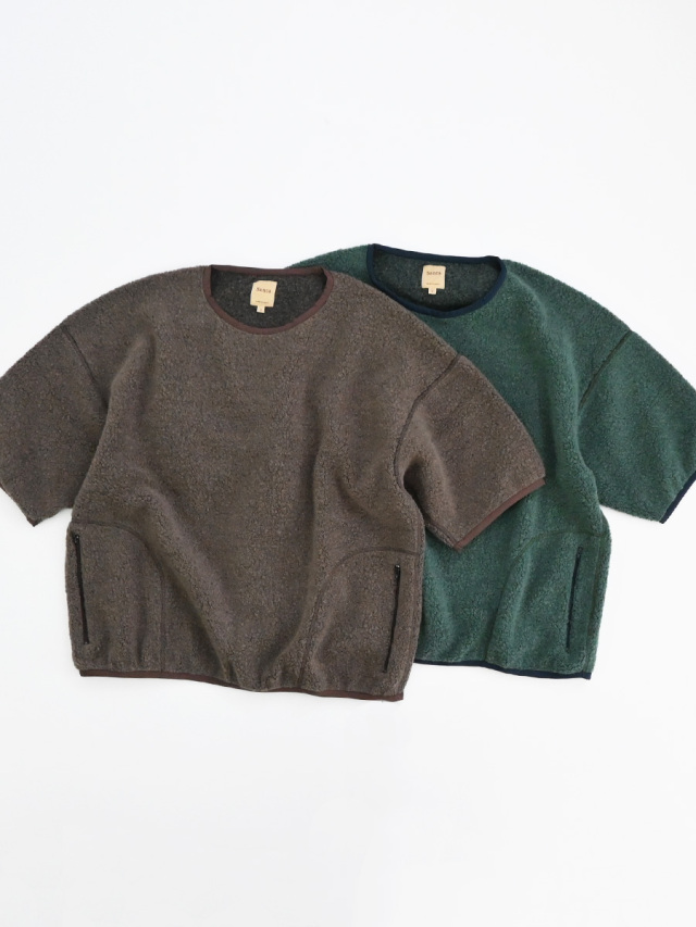 Sanca (サンカ) BOA FLEECE CREW S/S