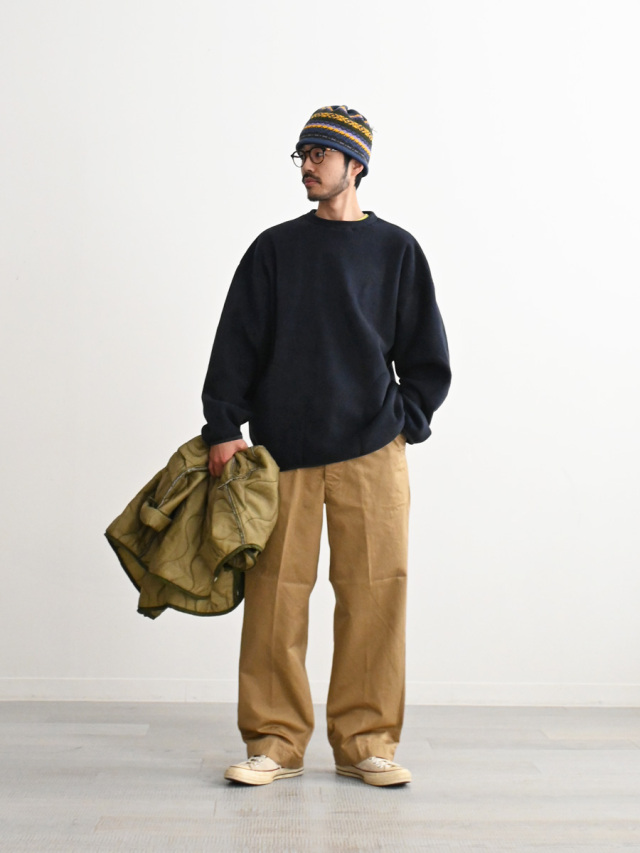 maillot (マイヨ) Micro Fleece Pocket Crew Trainer (マイクロフリース・ポケットトレーナー) MAC-25215