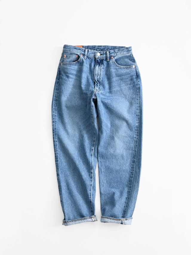 KAPTAIN SUNSHINE (キャプテンサンシャイン)　5P Zipper Front Denim Pants -Vintage Wash