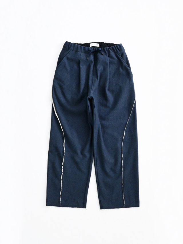 PERS PROJECTS (パースプロジェクト) HAKEEM TWIST TROUSERS TOP NAVY