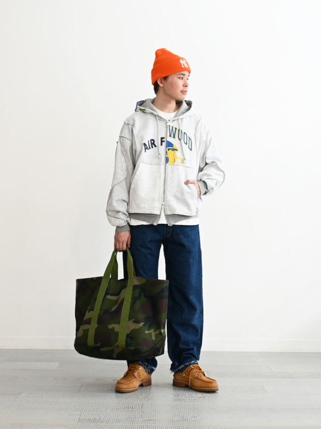 CHANGES (チェンジーズ)　REMAKE ZIP SWEAT PARKA