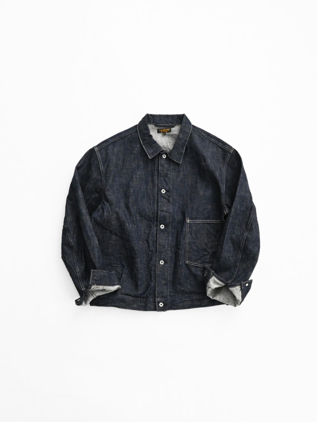 A VONTADE (アボンタージ)　Coal Mine Denim Blouse -13.5oz Selvedge Denim- VTD-0541-JK2