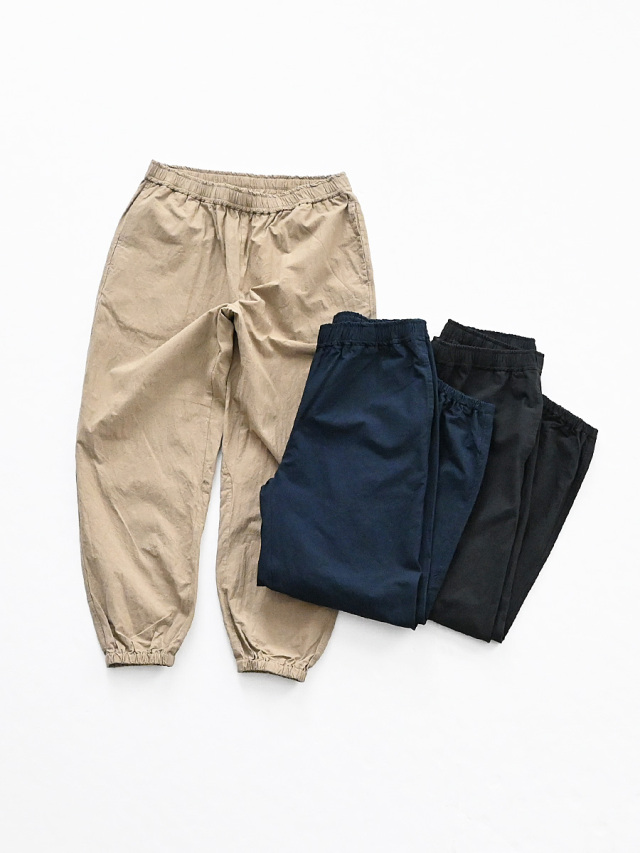 maillot (マイヨ)　C/H Cloth Track Pants (コットンヘンプクロス・トラックパンツ) MAP-26103