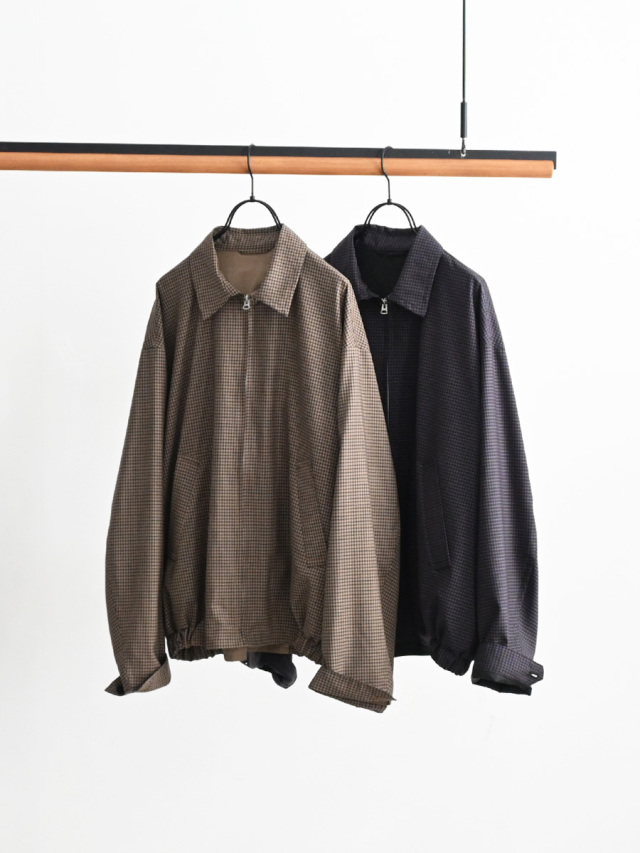 KAPTAIN SUNSHINE (キャプテンサンシャイン) Summer Wool Zip Blouson