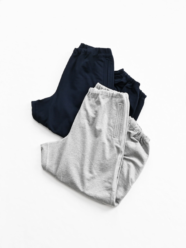 HAVERSACK (ハバーサック) ハイゲージ裏毛 トラックパンツ