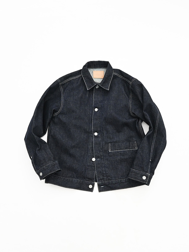 HATSKI(ハツキ)　1Pocket Denim Jacket -One Wash- 23FW002