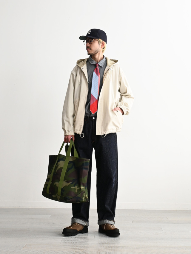 nanamica (ナナミカ) Nylon Twill Hooded Jacket