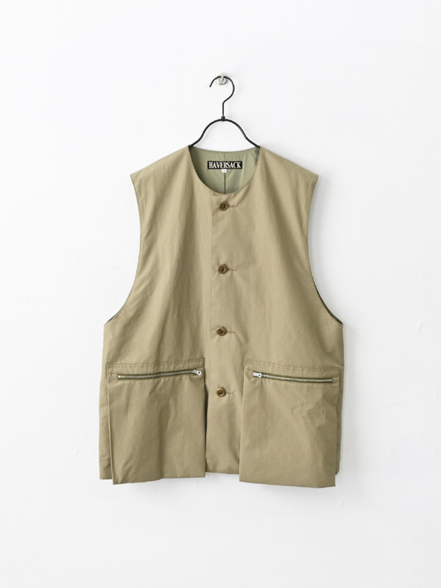 HAVERSACK (ハバーサック)　ウェザークロス ジャーキンベスト