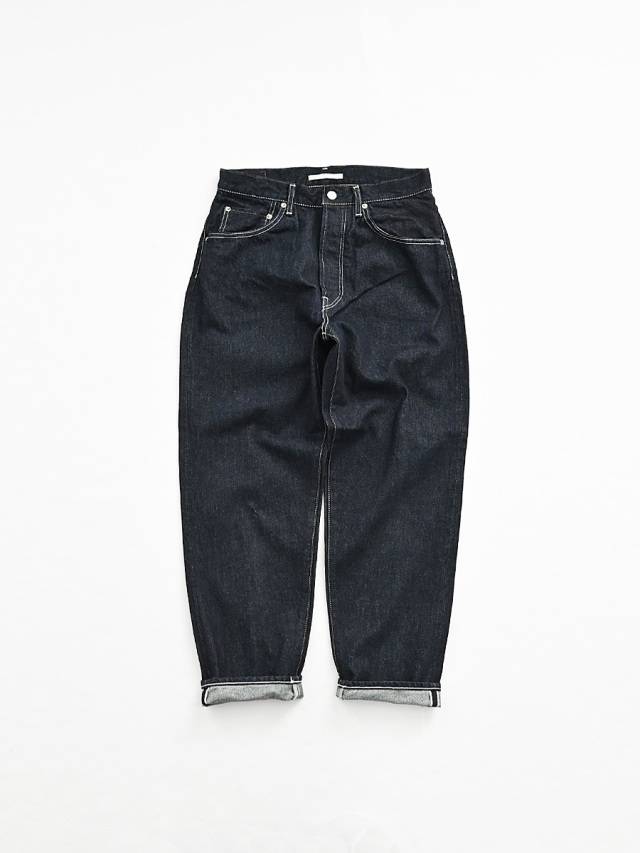 HATSKI (ハツキ)　Loose Tapered Denim -One Wash- DENIM01