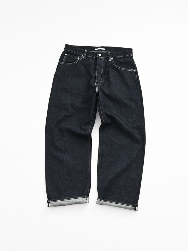 HATSKI (ハツキ)　Wide Tapered Denim -One Wash- DENIM03
