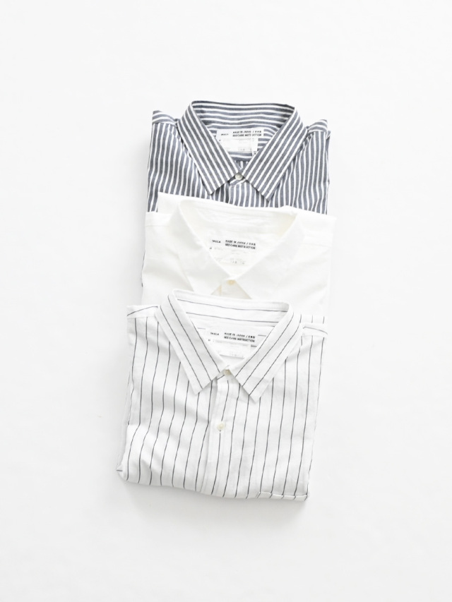 YAECA (ヤエカ) Button Shirt Wide (11061110)