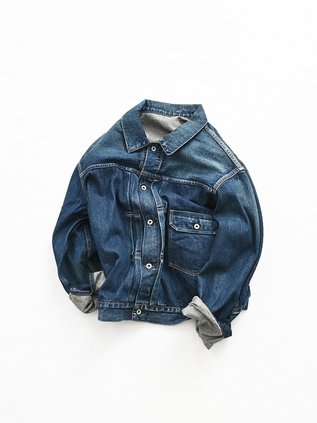 A VONTADE (アボンタージ)　No.2 Denim Blouse  -DARK BLUE- VTD-0560XX-JK