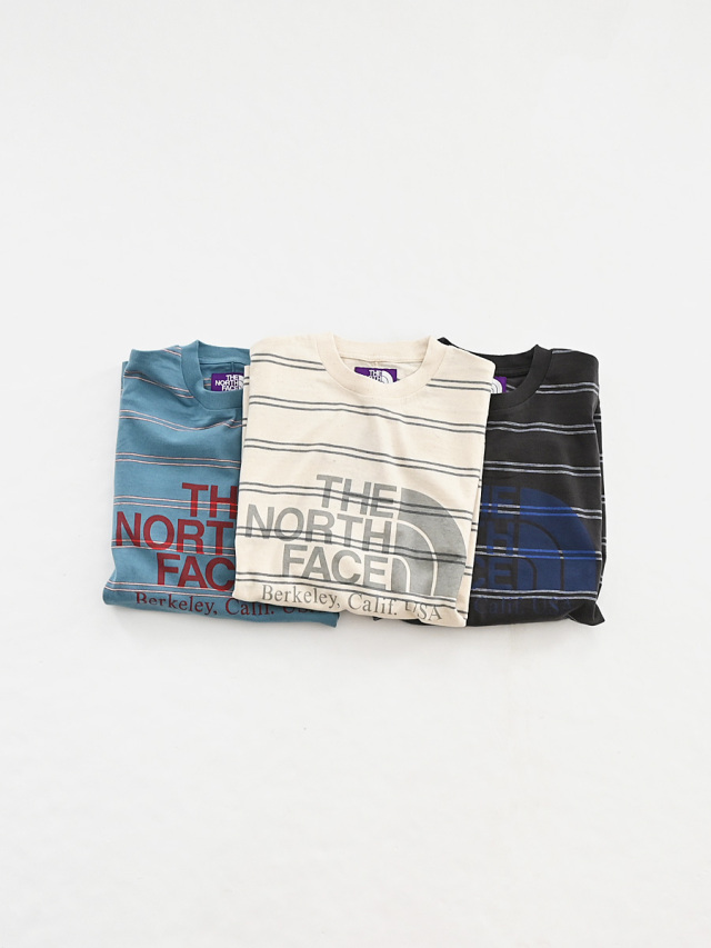 THE NORTH FACE PURPLE LABEL (ザ ノースフェィス パープルレーベル)　Field Long Sleeve Striped Tee