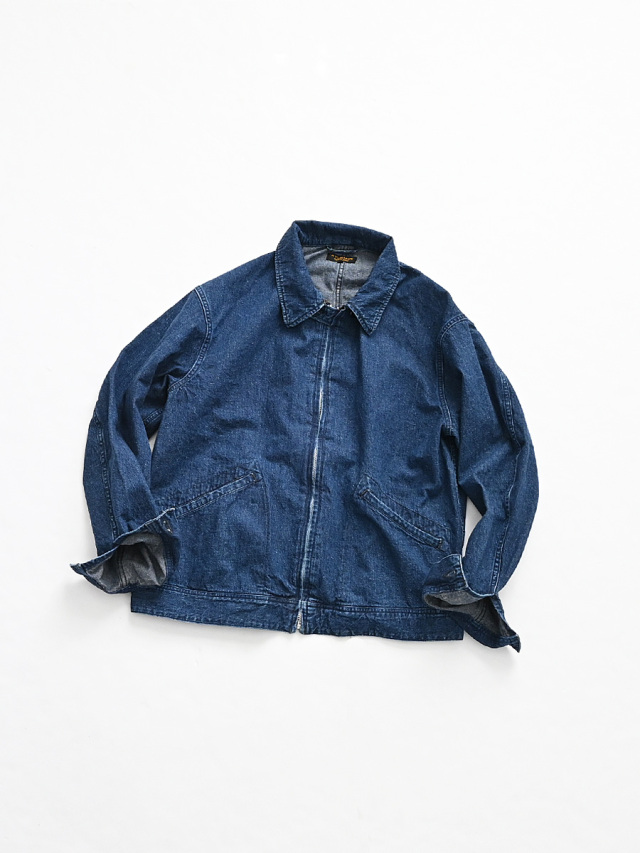 A VONTADE (アボンタージ)　Zip Work Jacket -9.5oz NEPPED DENIM- VTD-0565-JK