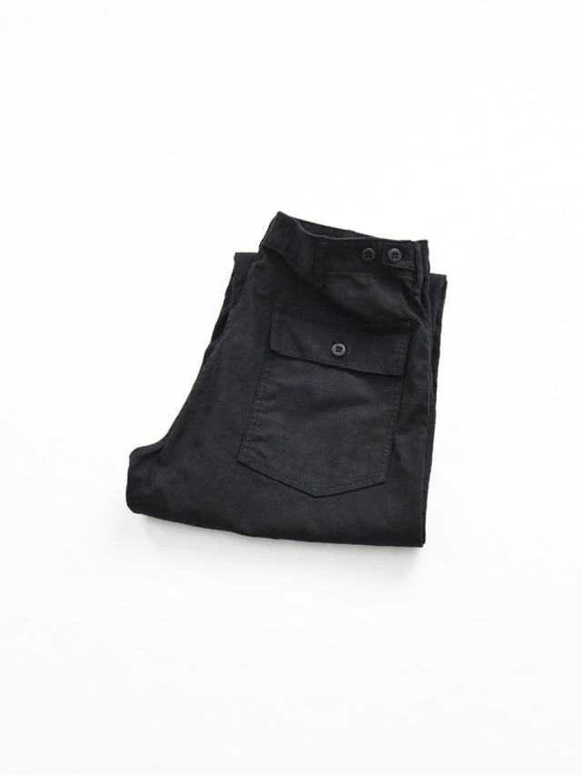 orSlow (オアスロウ) US ARMY FATIGUE PANTS (REGULAR FIT) -BLACK