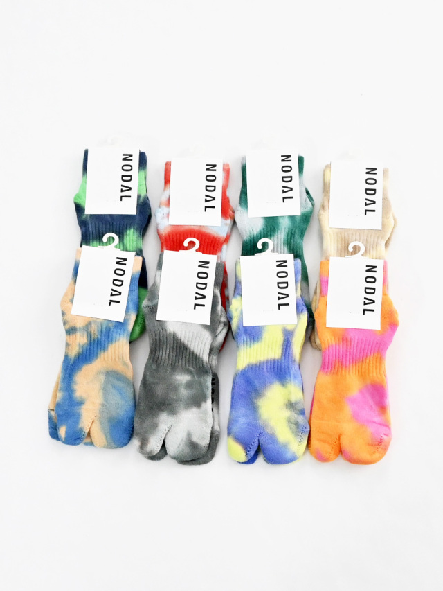 NODAL (ノーダル) Tie Dye Ankle Socks (タイダイ・アンクル)