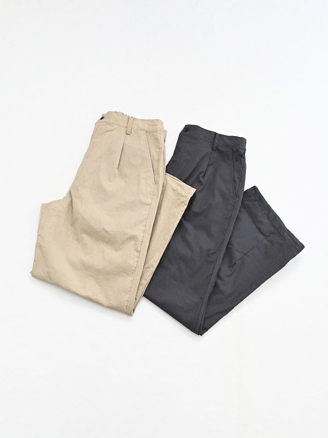 BASISBROEK (バージスブルック) ワイドイージーパンツ WISKEN -LINEN-