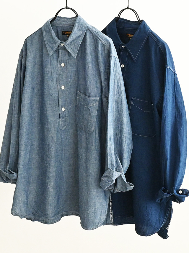 A VONTADE (アボンタージ) Pullover Shirts L/S VTD-0399-SH