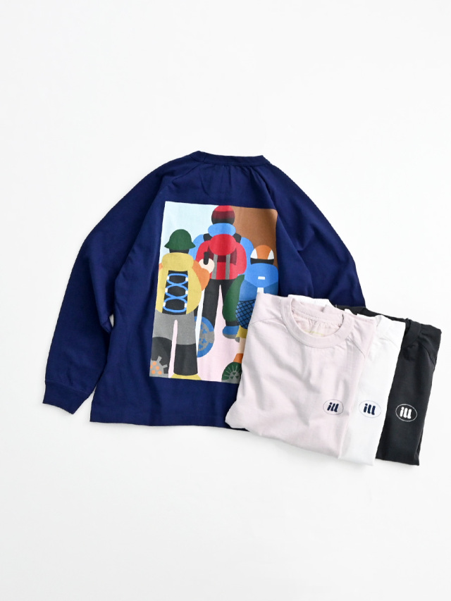 ill (イル) "ill communication" プリント L/S Tee (ZUCK) Made by Ohh!