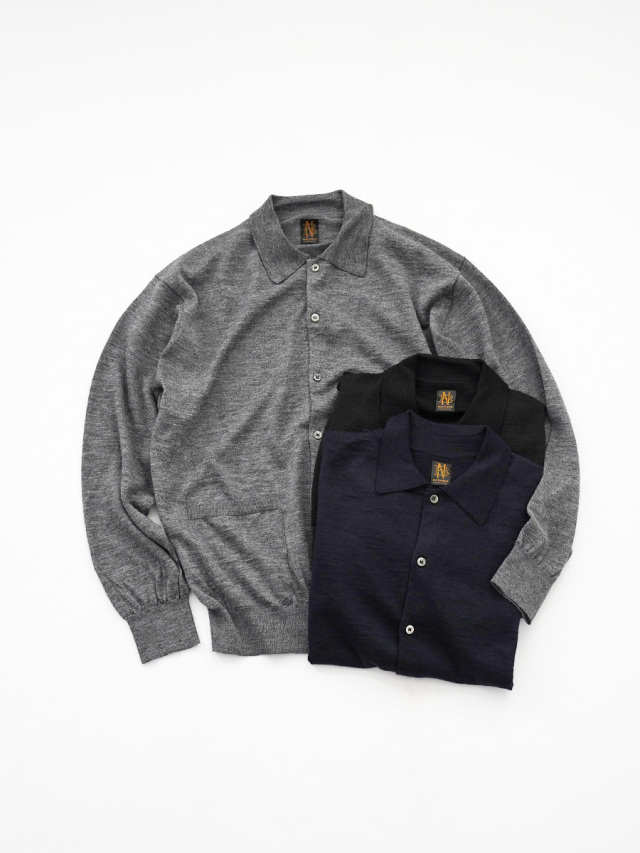 BATONER (バトナー) CHOMA POLO CARDIGAN