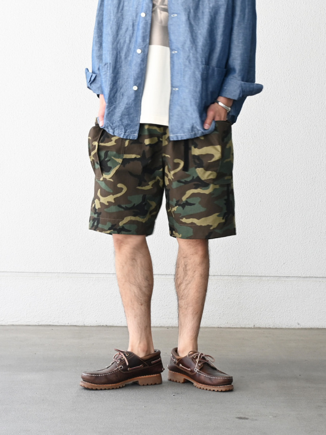 A VONTADE (アボンタージ)　Fatigue Shorts "WOODLAND CAMO" VTD-0357-PT2 -ナイモノねだり