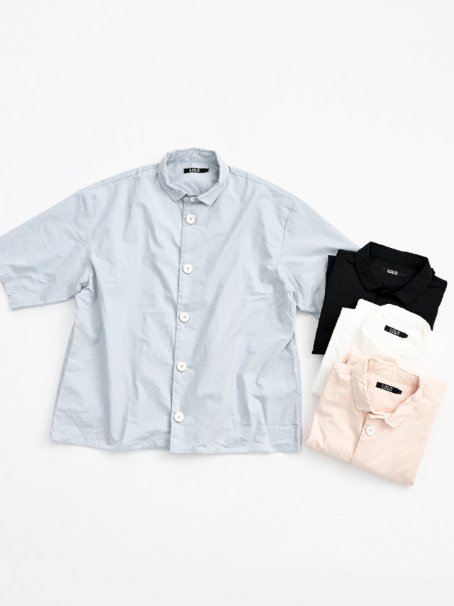 LOLO (ロロ)　ステッチレス シャツ