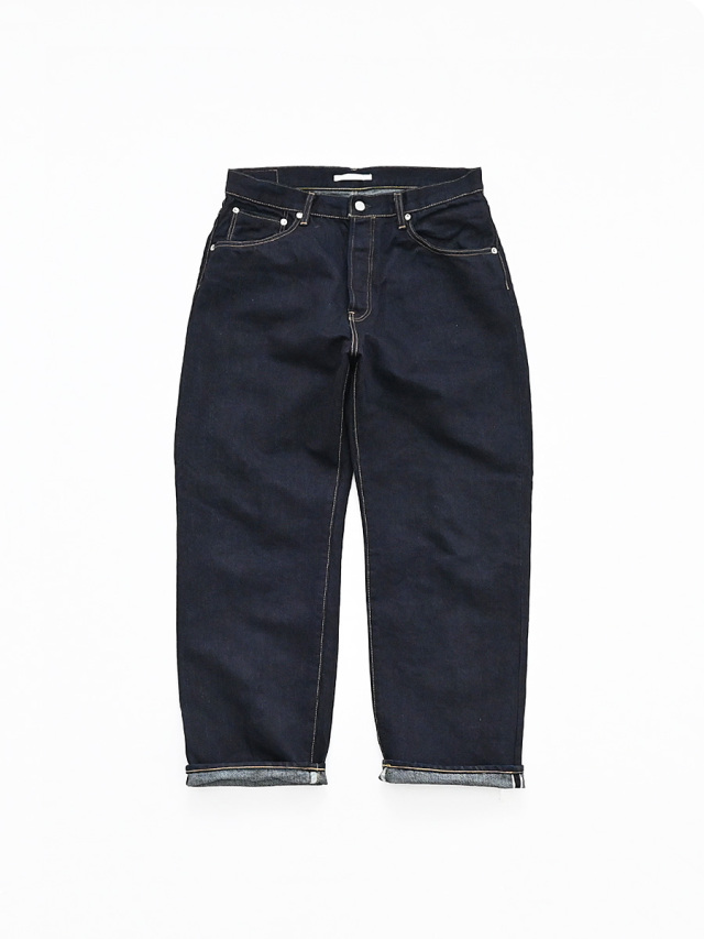 HATSKI (ハツキ)　Wide Tapered Washi Denim -One Wash- DENIM03-W
