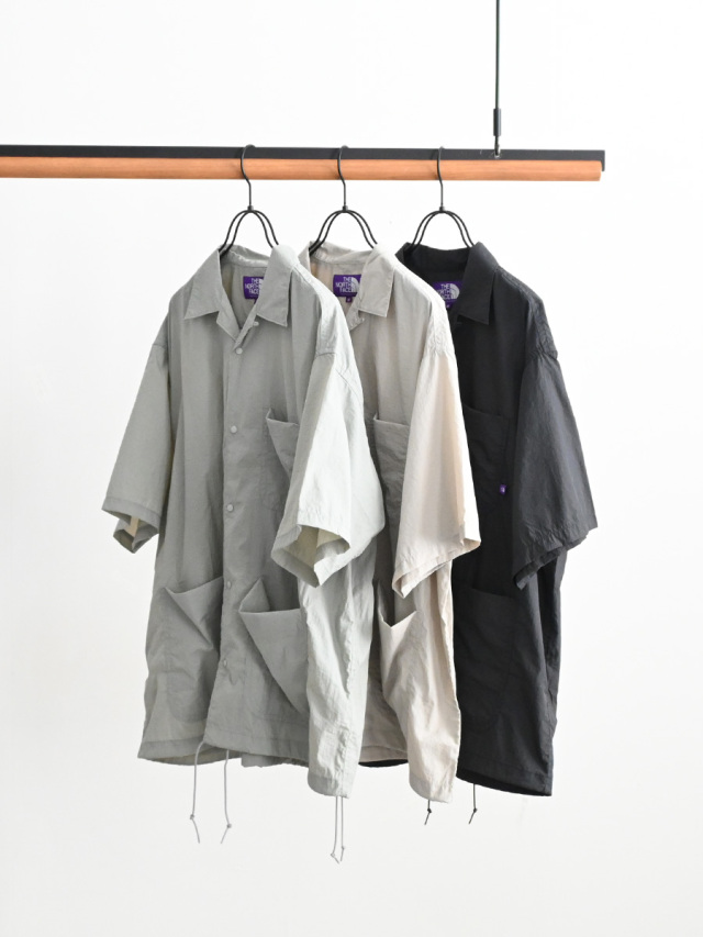 THE NORTH FACE PURPLE LABEL (ザ ノースフェィス パープルレーベル) Nylon Taffeta Field S/S Shirt