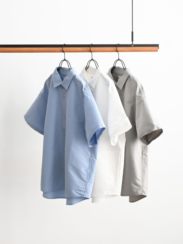 YAECA (ヤエカ)　Comfort Shirt - Extra Wide S/S (13061104)