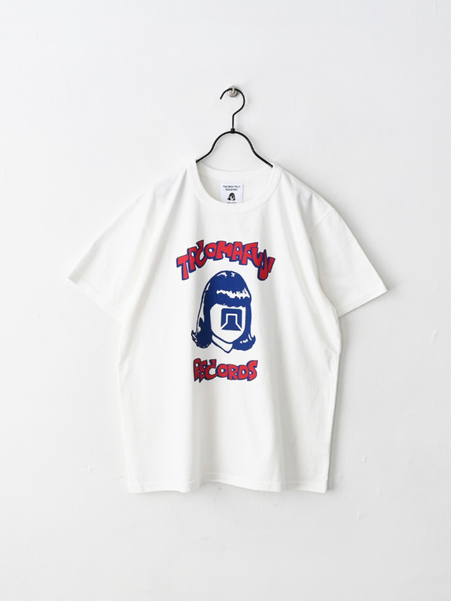 TACOMA FUJI RECORDS(タコマフジレコード) TACOMA OF NOISE Tee designed by Yunosuke - BLUE×RED