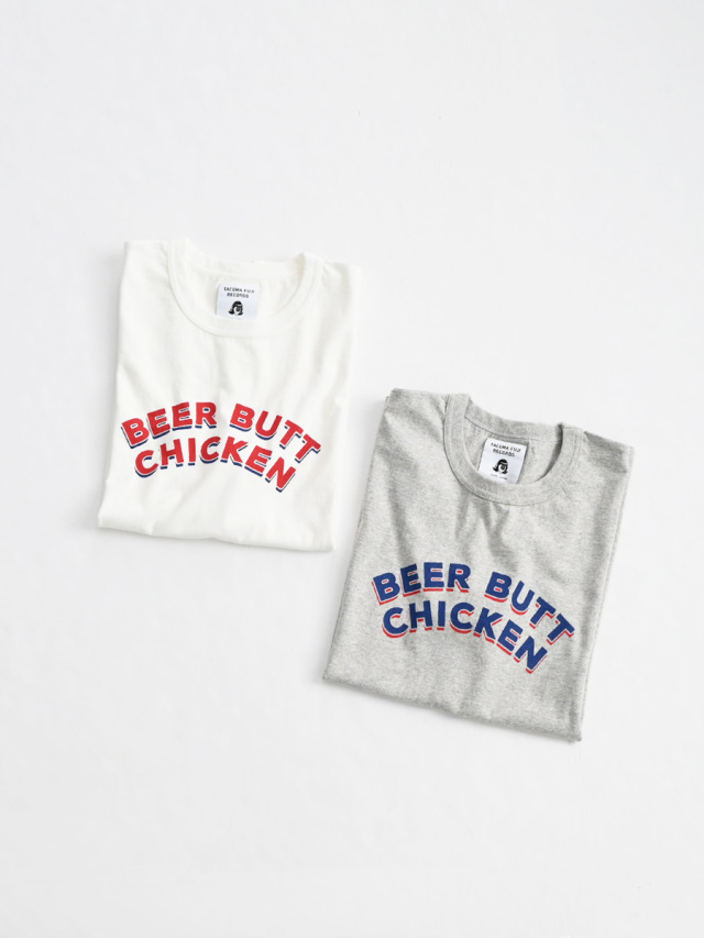 TACOMA FUJI RECORDS(タコマフジレコード)　BEER BUT CHICKEN Tee designed by Motonobu Nakamura