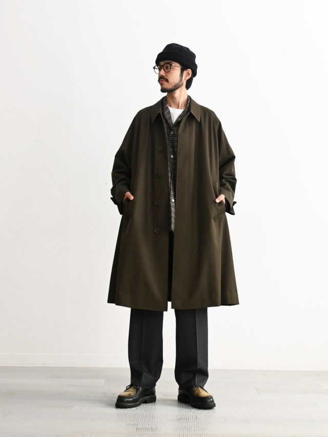 KAPTAIN SUNSHINE (キャプテンサンシャイン) Wool Cavalry Walker Coat