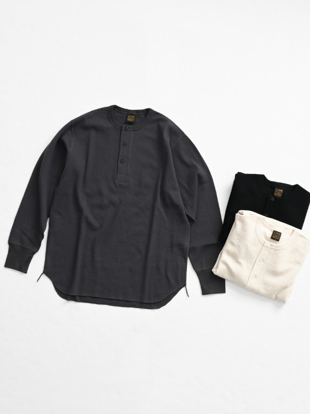 A VONTADE (アボンタージ) Split Raglan Thermal Henly LS VTD-0649-CS