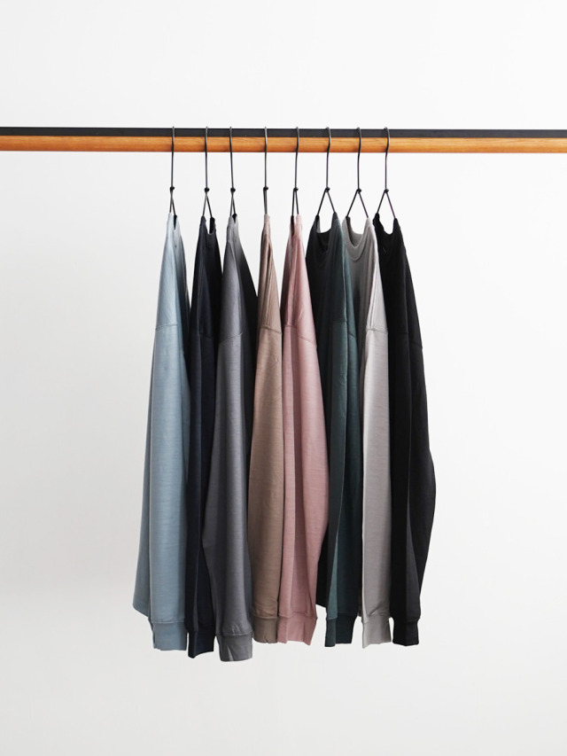 WILD THINGS (ワイルドシングス)　ウール L/S Tシャツ