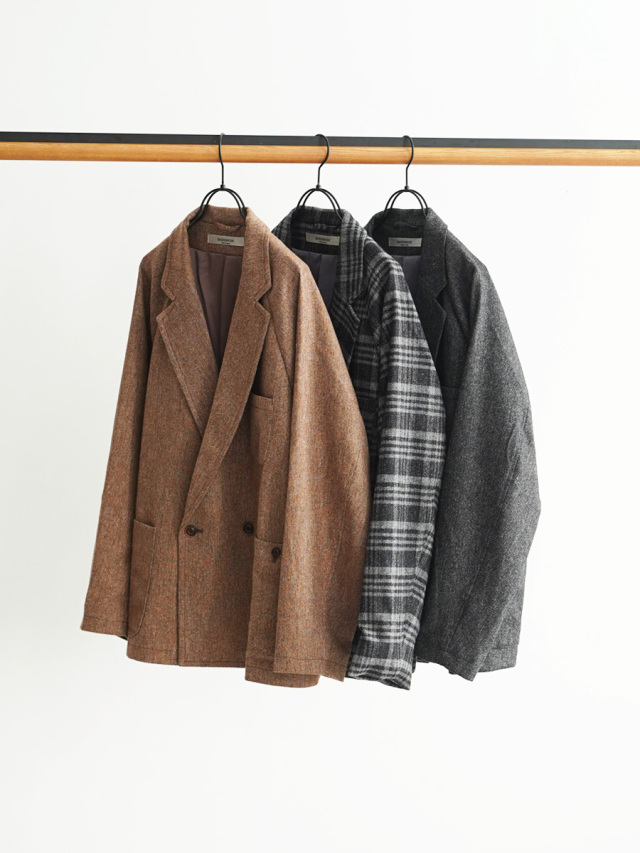 BASISBROEK (バージスブルック)　ツイードジャケット "WANZEN"