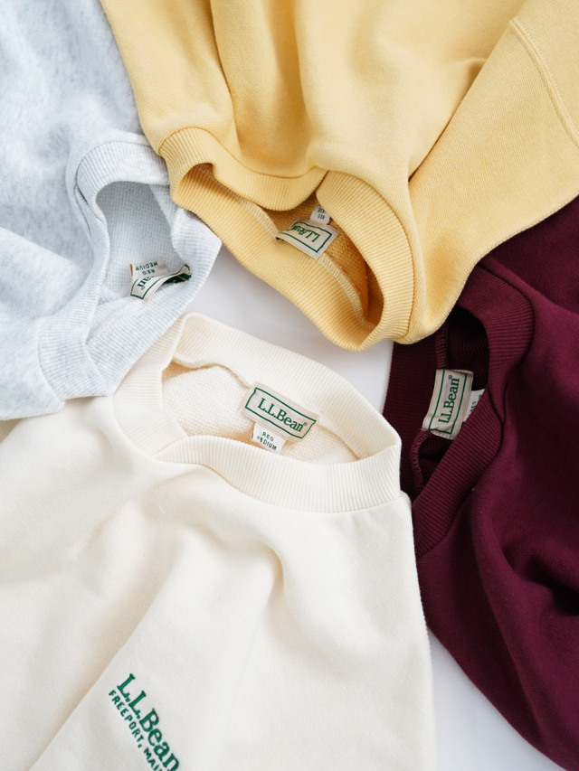 L.L.Bean (エルエルビーン)　スミスフィールド クルーネック スウェットシャツ