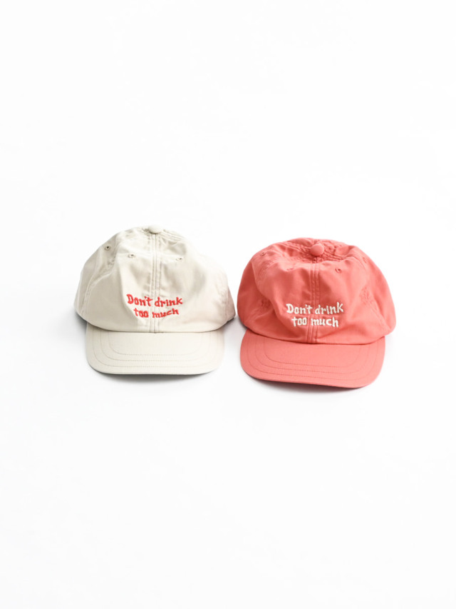 ill (イル)　"Don't drink too much" CAP Made by DECHO