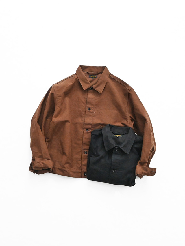 【1月1日0時セール開始 30%OFF】  A VONTADE (アボンタージ)　Coal Mine Blouse -Organic Moleskin- VTD-0541-JK2-ML