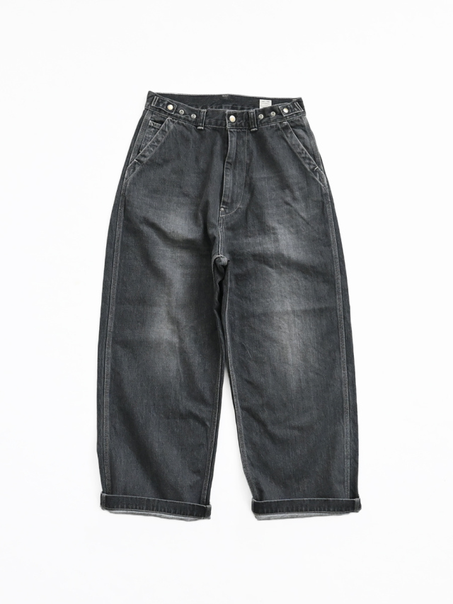 ORDINARY FITS (オーディナリーフィッツ)　BELL PANTS / 180 - BLACK USED
